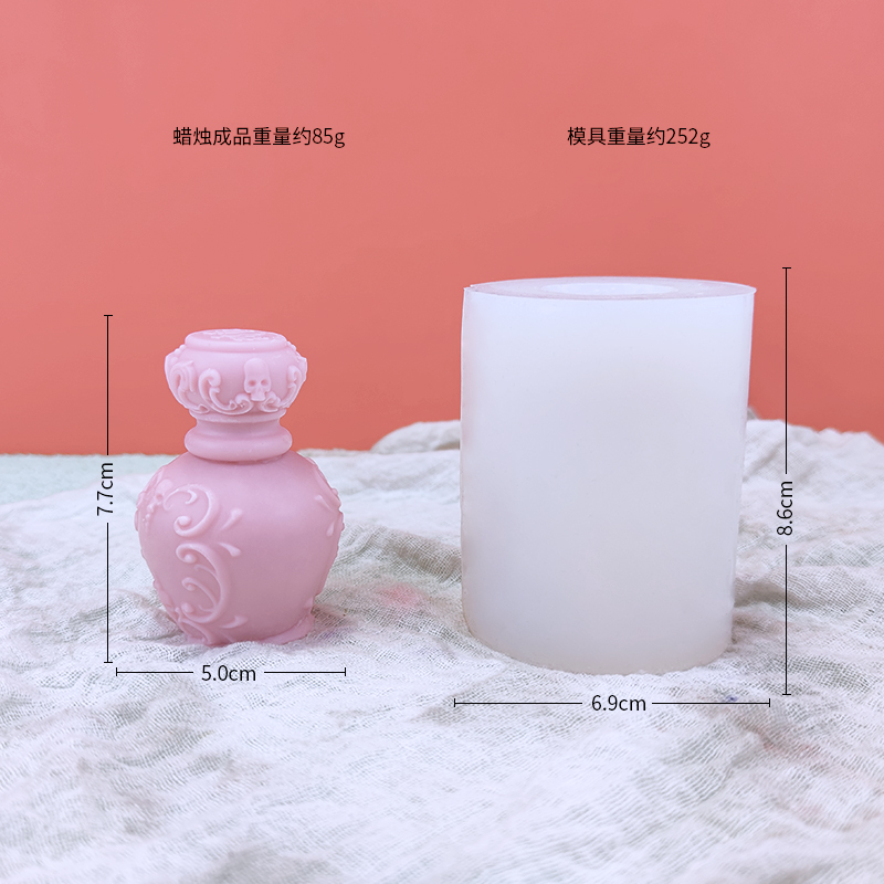 3d retro perfume garrafa aroma - Candle Making And Perfume avaliação e preço